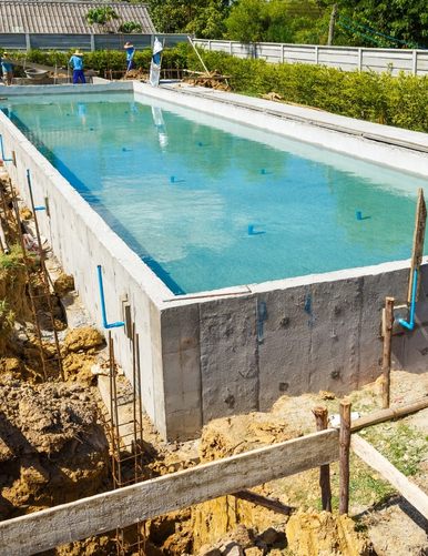 pool construction